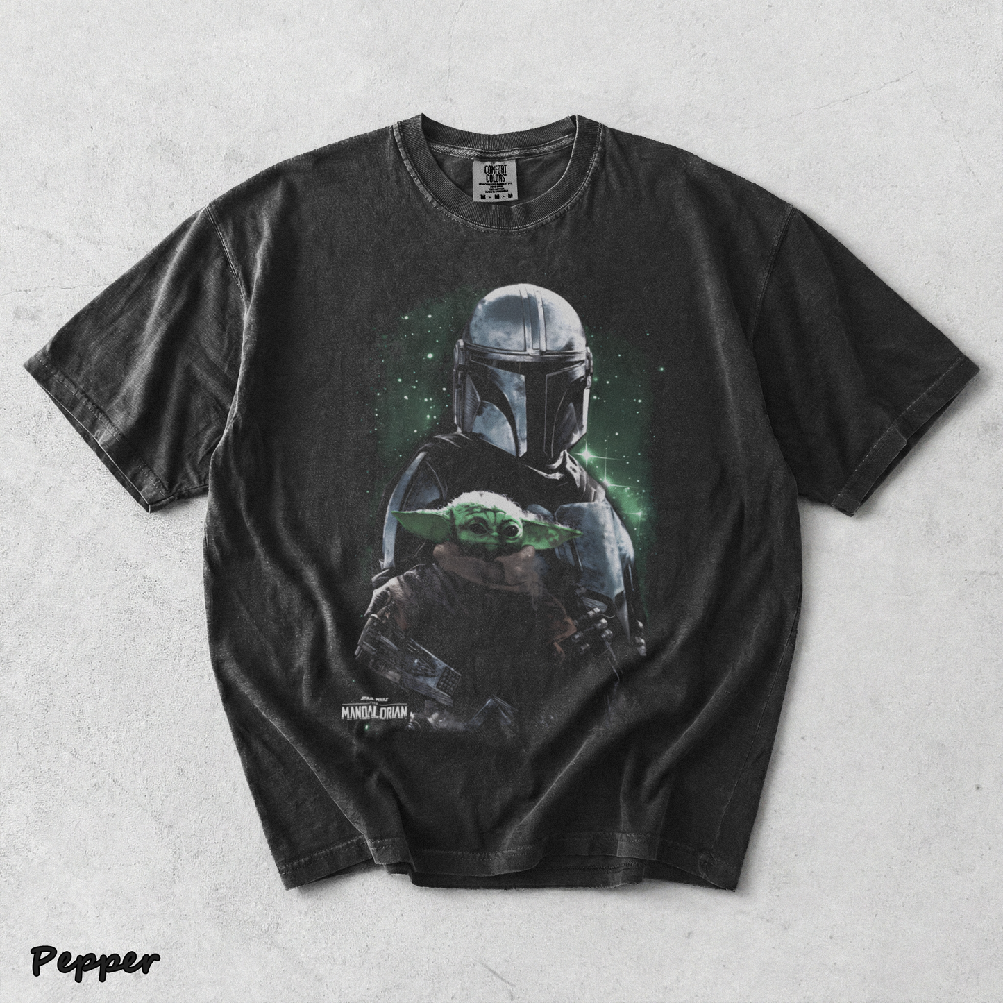 Star Wars The Mandalorian Heavyweight - Pepper mockup