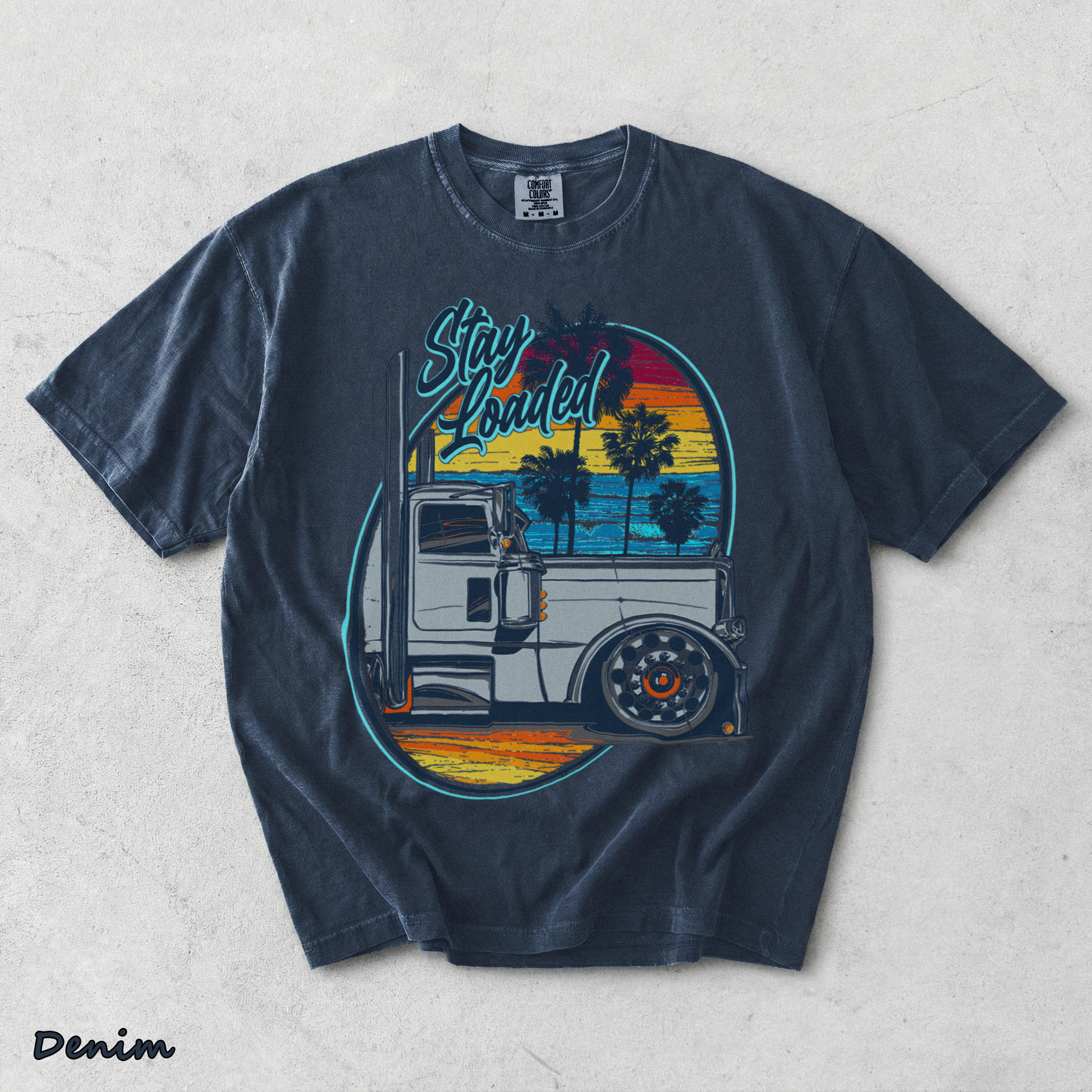 Stay Loaded (1) - Denim mockup