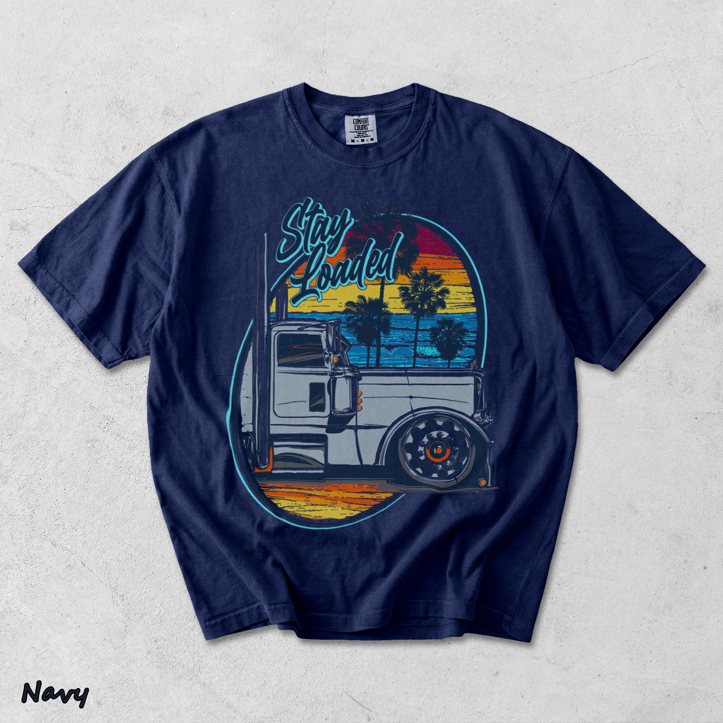 Stay Loaded (1) - True Navy mockup