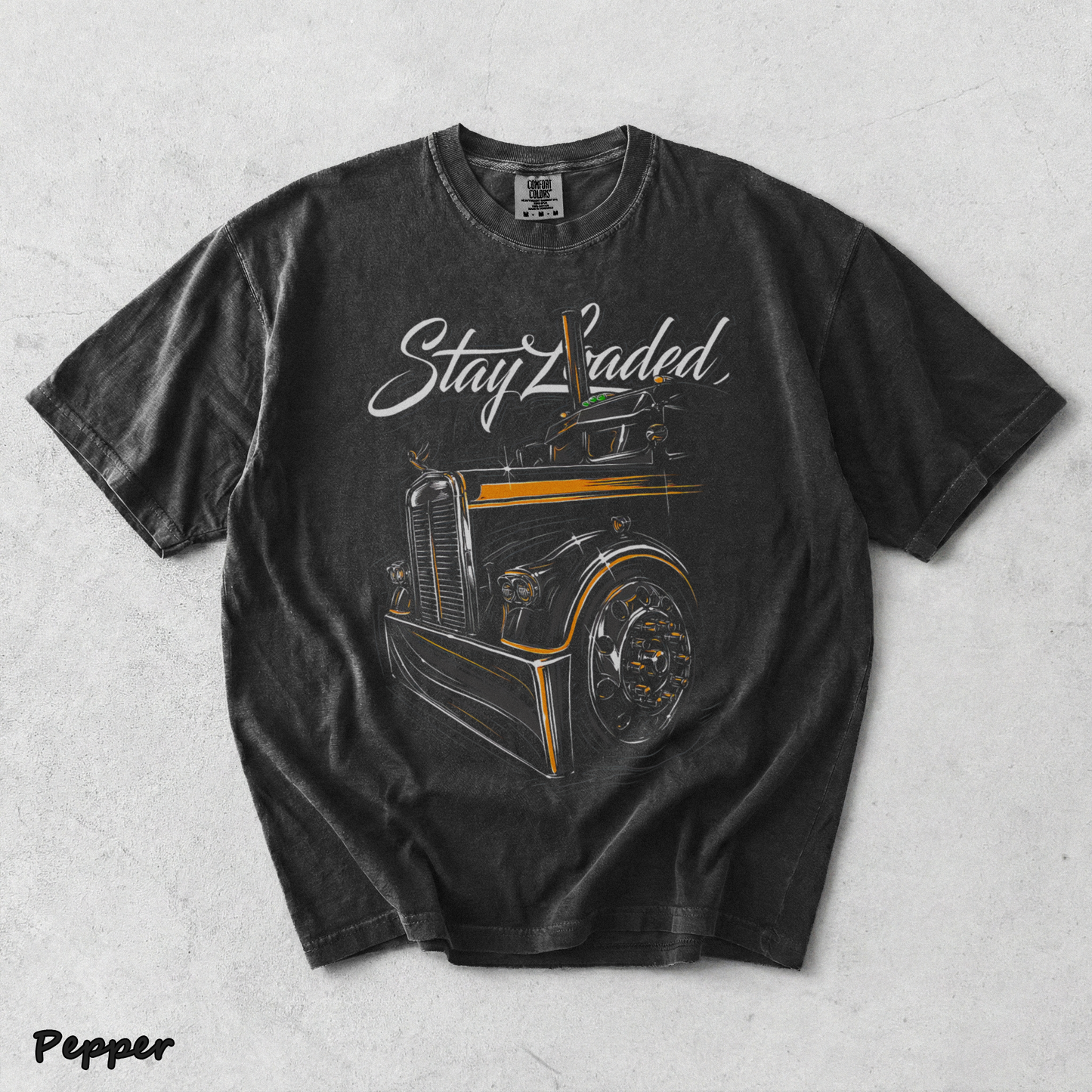 Stay Loaded - Pepper mockup