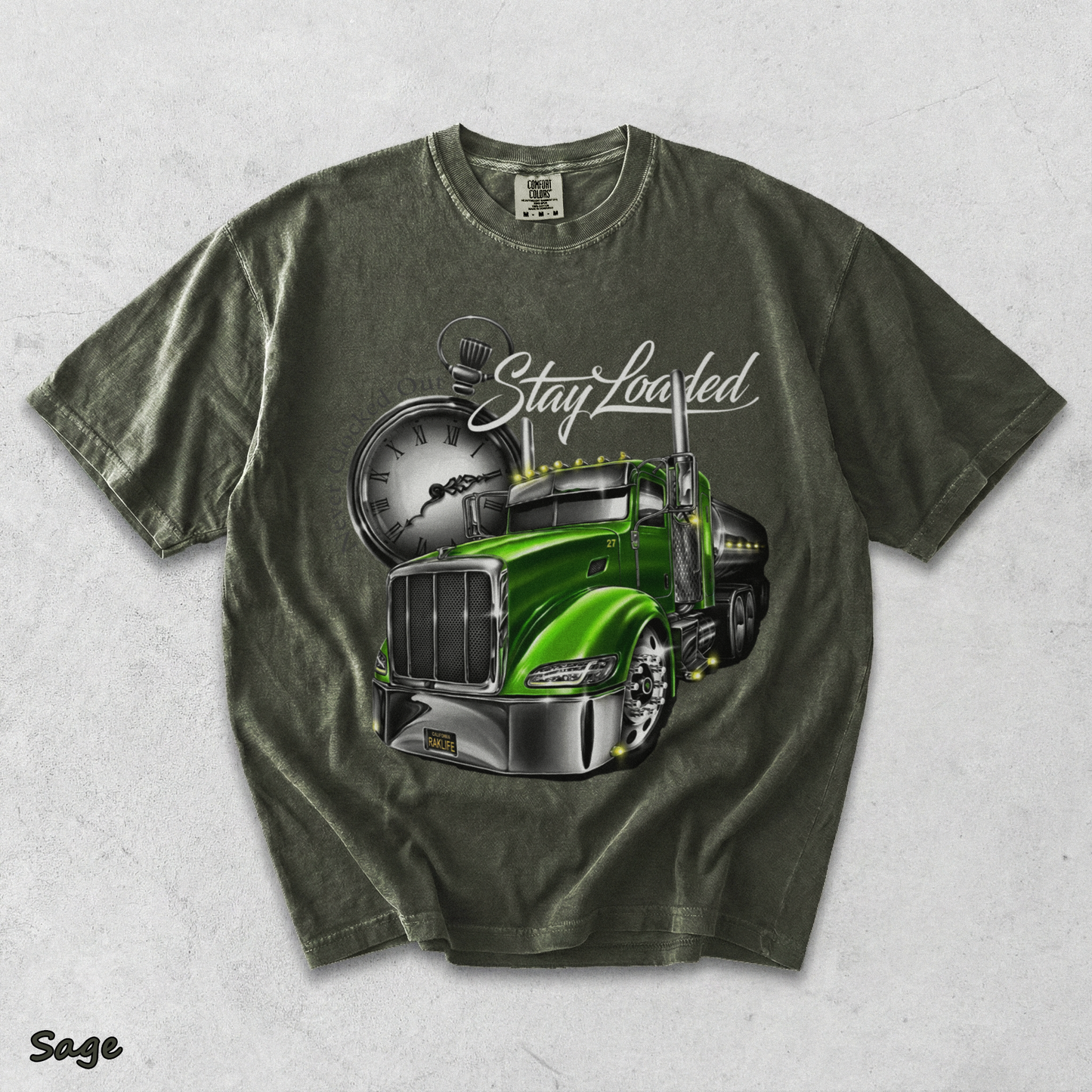 Stay Loaded Truck S - Sage mockup