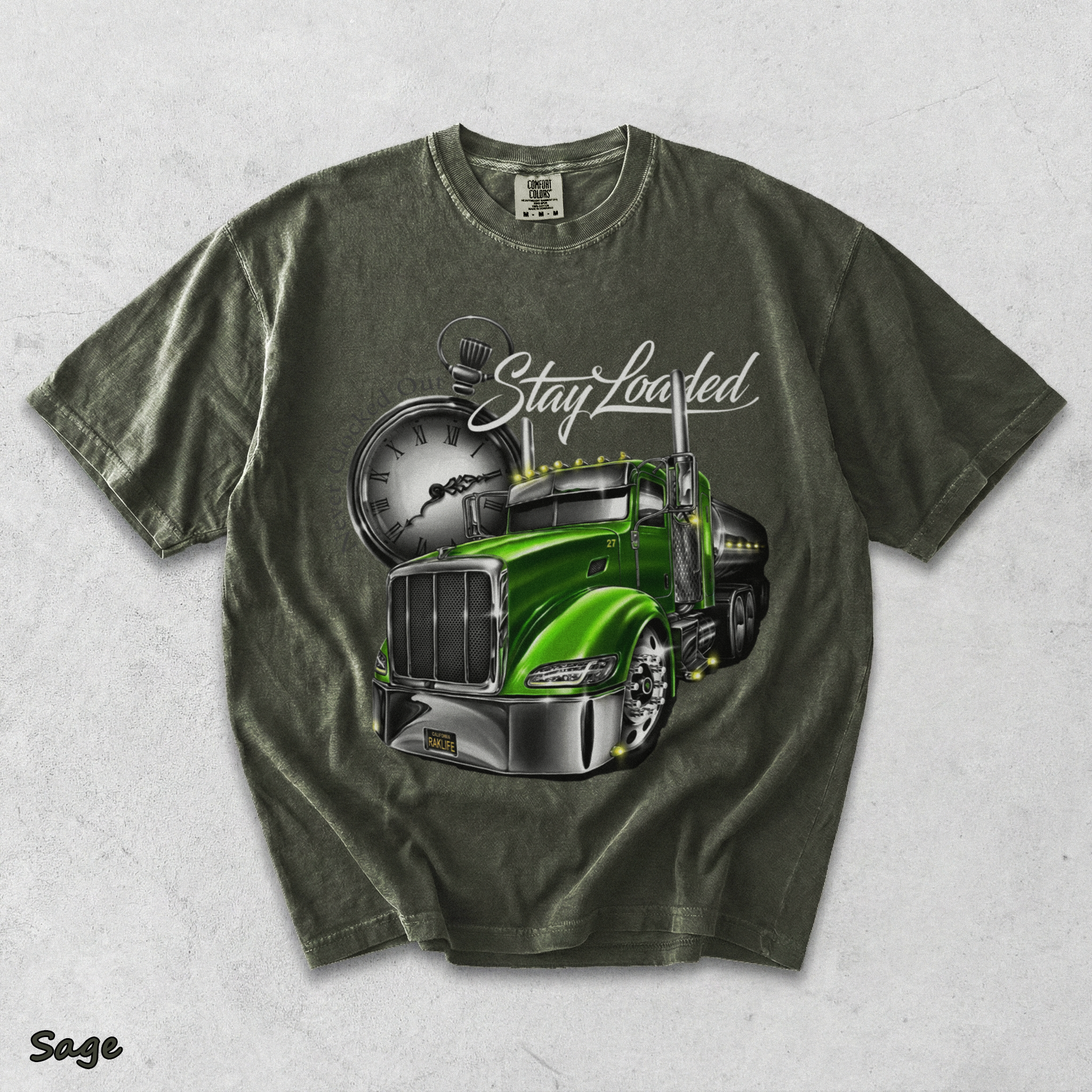 Stay Loaded Truck S - Sage mockup