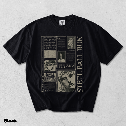 Steel Ball Run - Black mockup