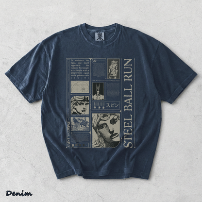 Steel Ball Run - Denim mockup
