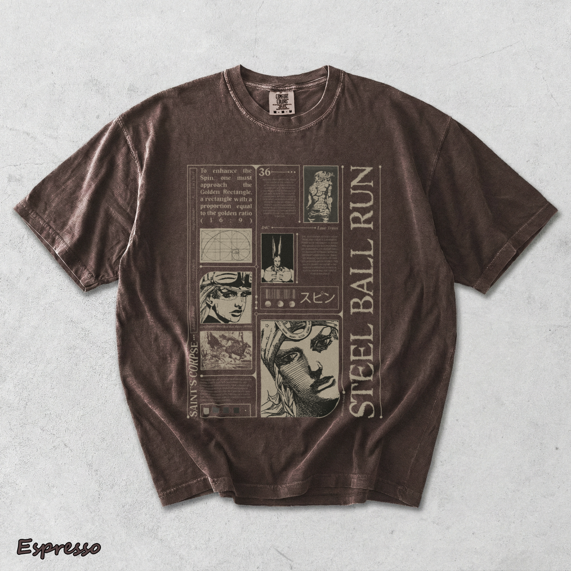 Steel Ball Run - Espresso mockup