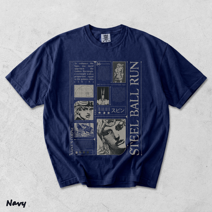 Steel Ball Run - True Navy mockup