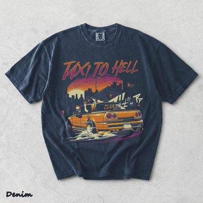 Street Racing Taxi - Denim mockup