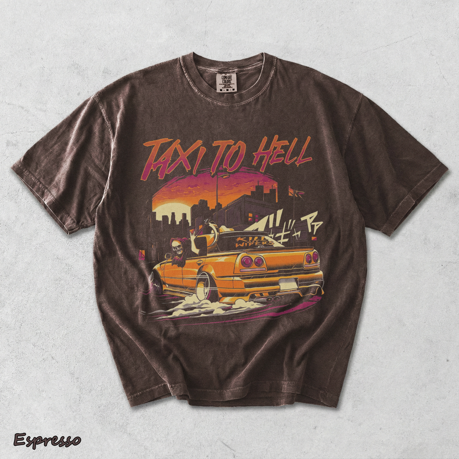 Street Racing Taxi - Espresso mockup