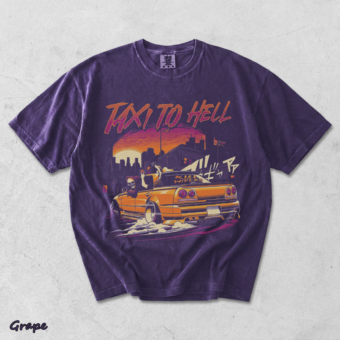 Street Racing Taxi - Grape mockup