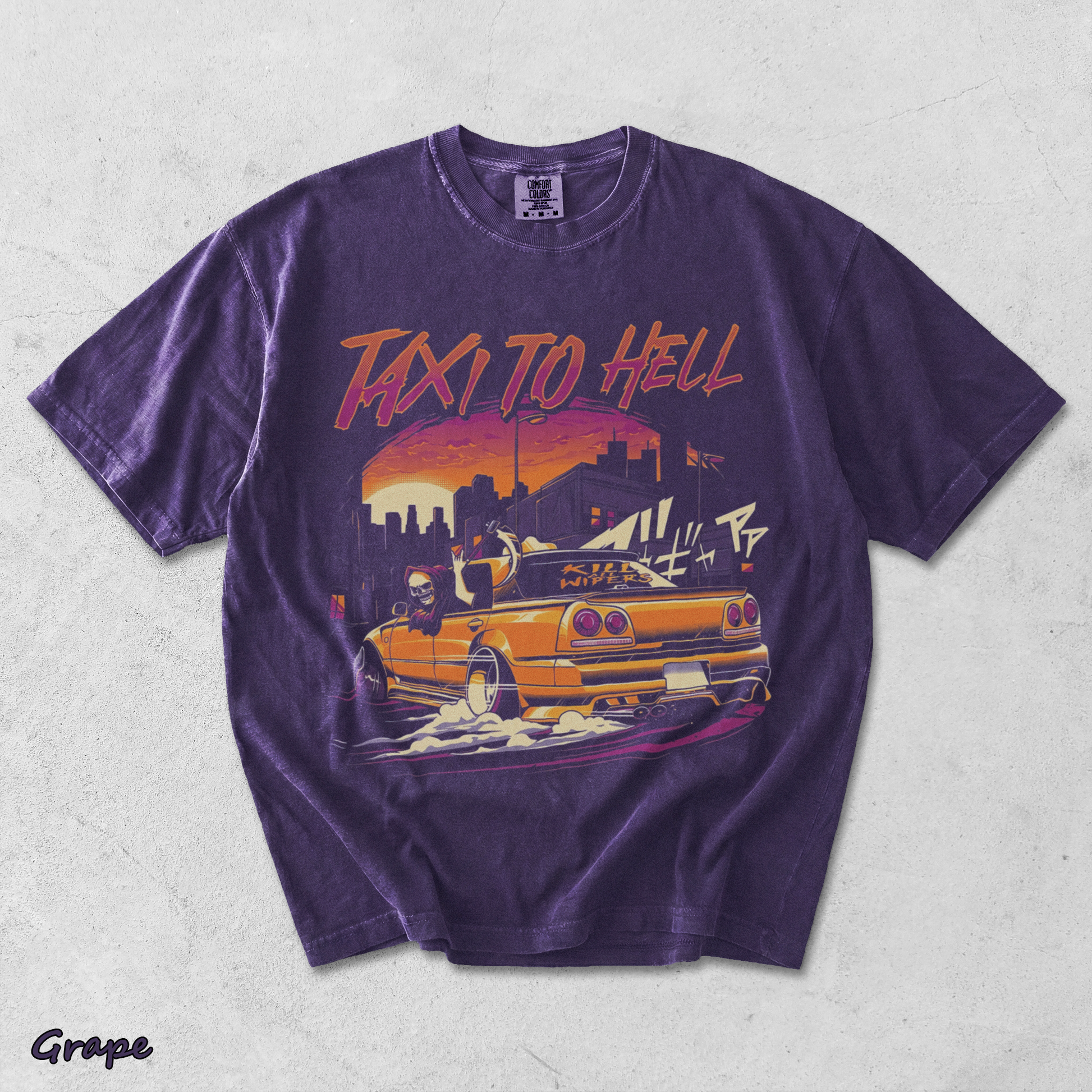Street Racing Taxi - Grape mockup