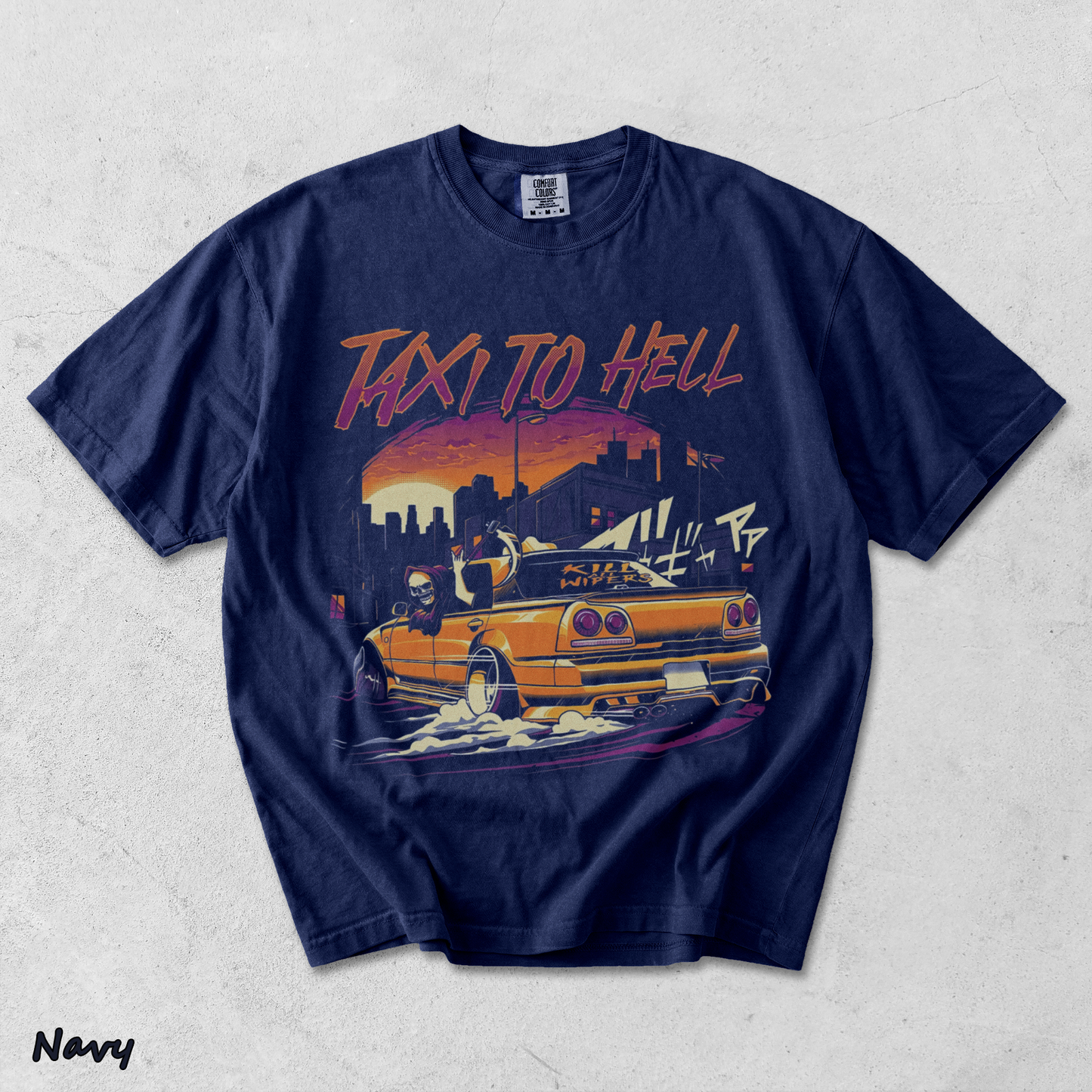 Street Racing Taxi - True Navy mockup