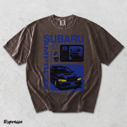 Subaru Impreza JDM Sports Car - Espresso mockup
