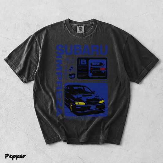Subaru Impreza JDM Sports Car - Pepper mockup