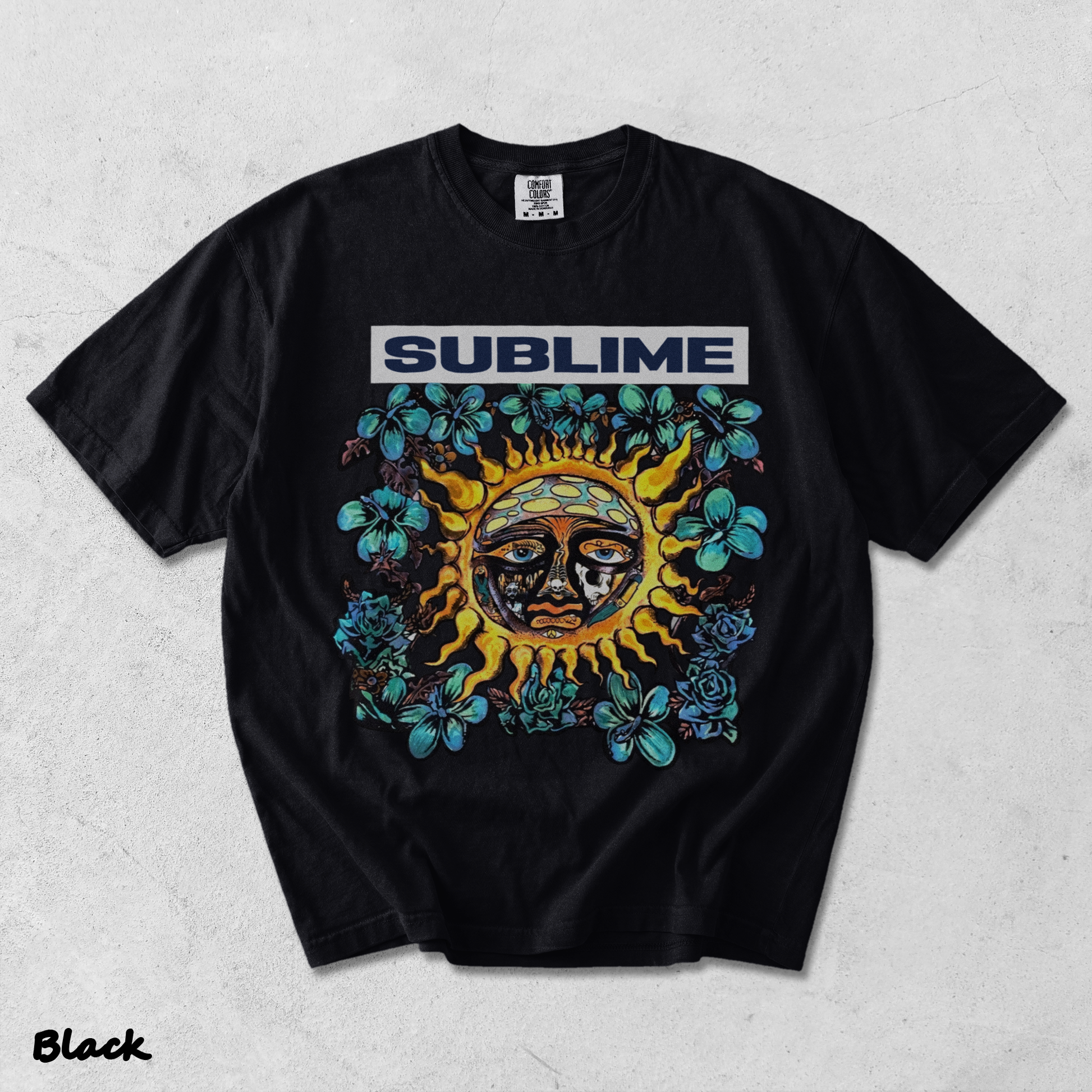SUBLIME Blue - Black mockup