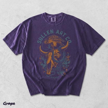 Sullen Stay Wild T-Shirt - Grape mockup