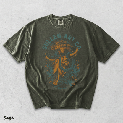 Sullen Stay Wild T-Shirt - Sage mockup
