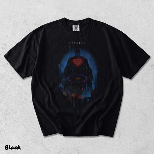 Superman Vintage - Black mockup