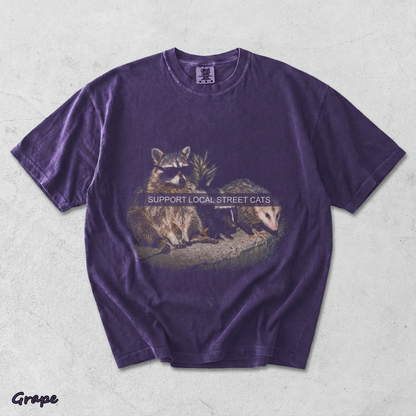 Support Local Street Cats - Grape mockup