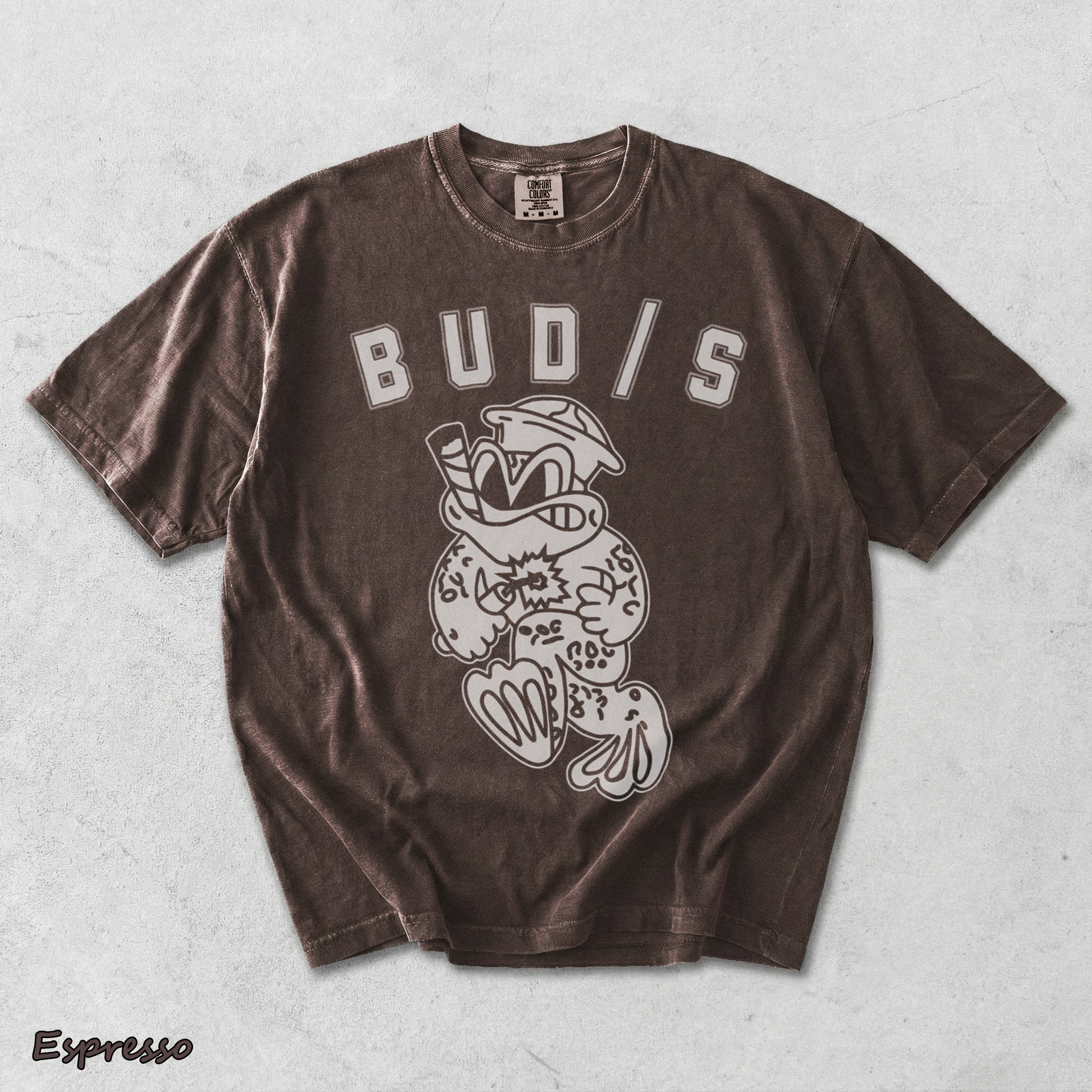 Swcc Navy Seals Udt Buds Spec Ops Trident Frog - Espresso mockup