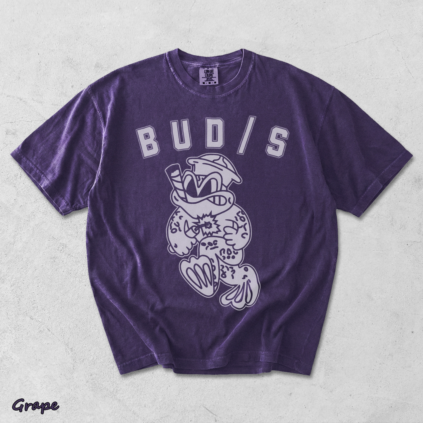 Swcc Navy Seals Udt Buds Spec Ops Trident Frog - Grape mockup