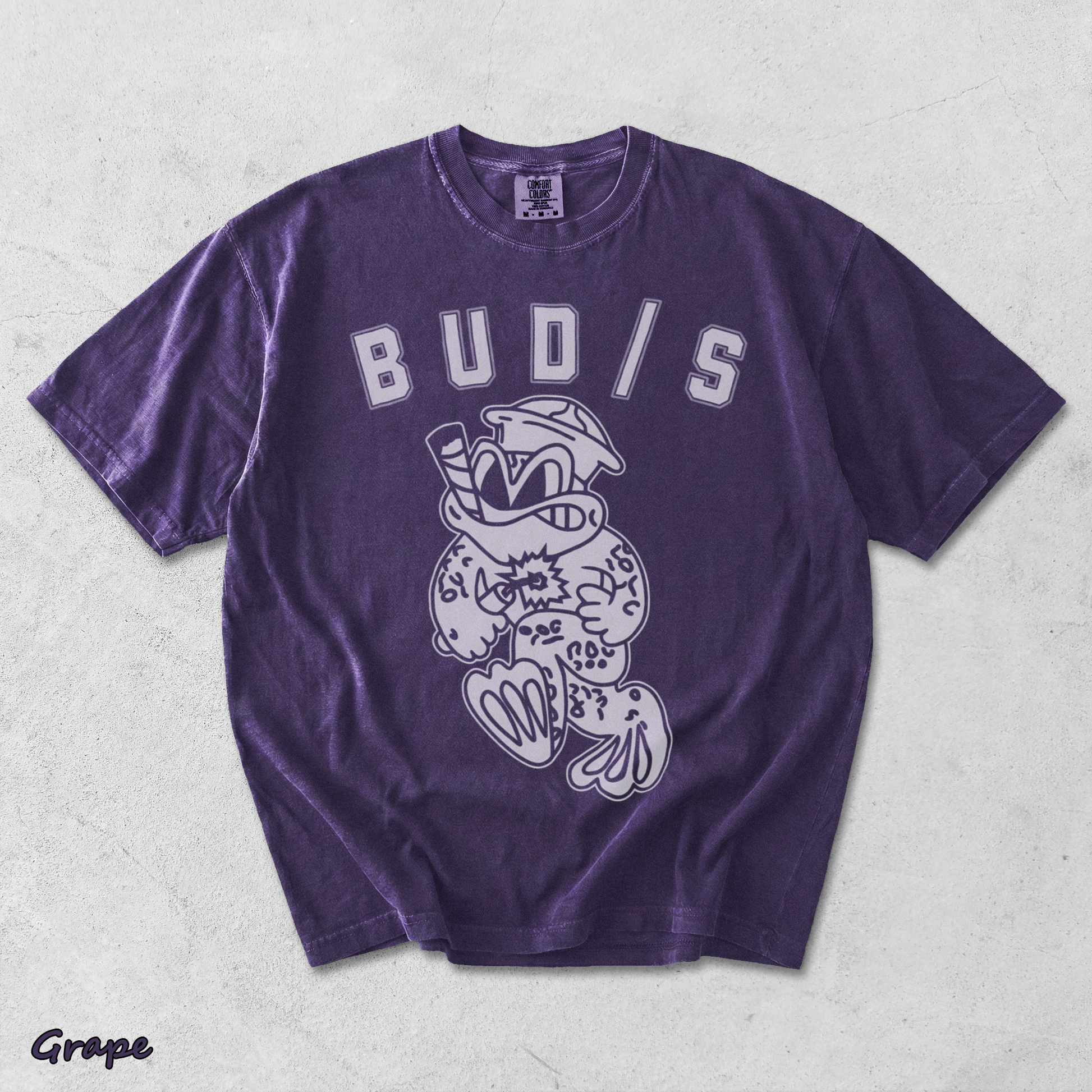 Swcc Navy Seals Udt Buds Spec Ops Trident Frog - Grape mockup