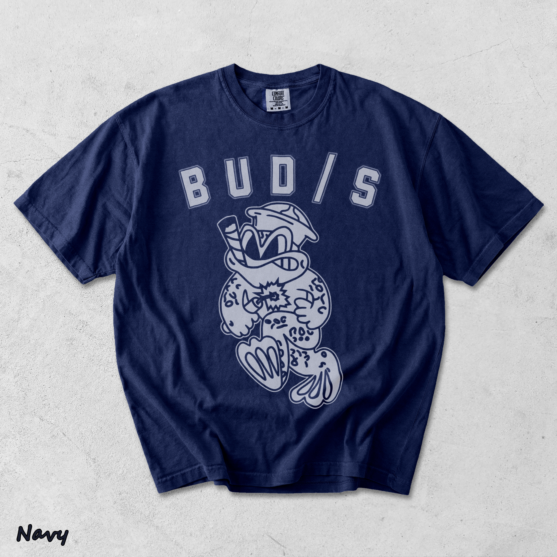 Swcc Navy Seals Udt Buds Spec Ops Trident Frog - True Navy mockup