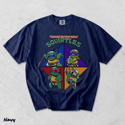 Teenage Mutant Ninja Squirtles - True Navy mockup