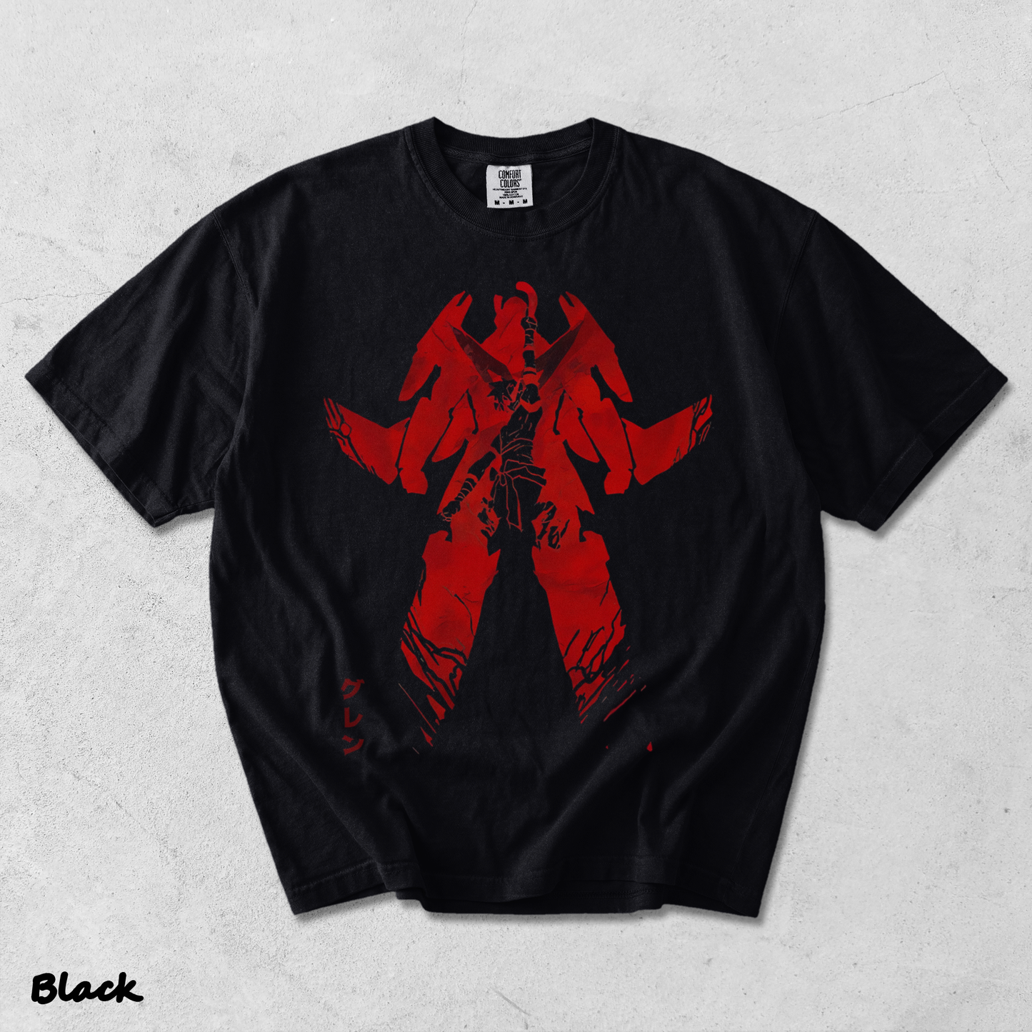 Tengen Toppa Gurren Lagann Cosmic - Black mockup