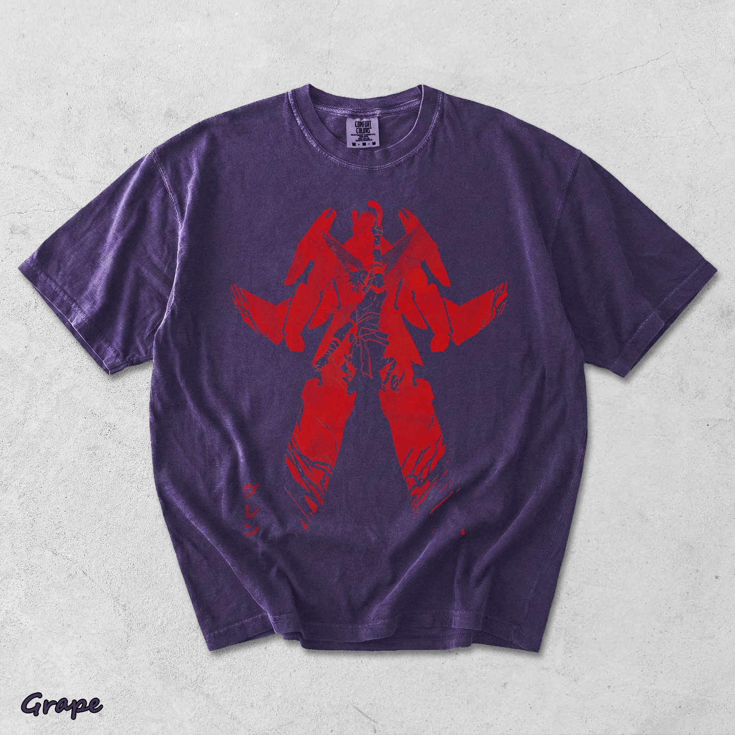 Tengen Toppa Gurren Lagann Cosmic - Grape mockup