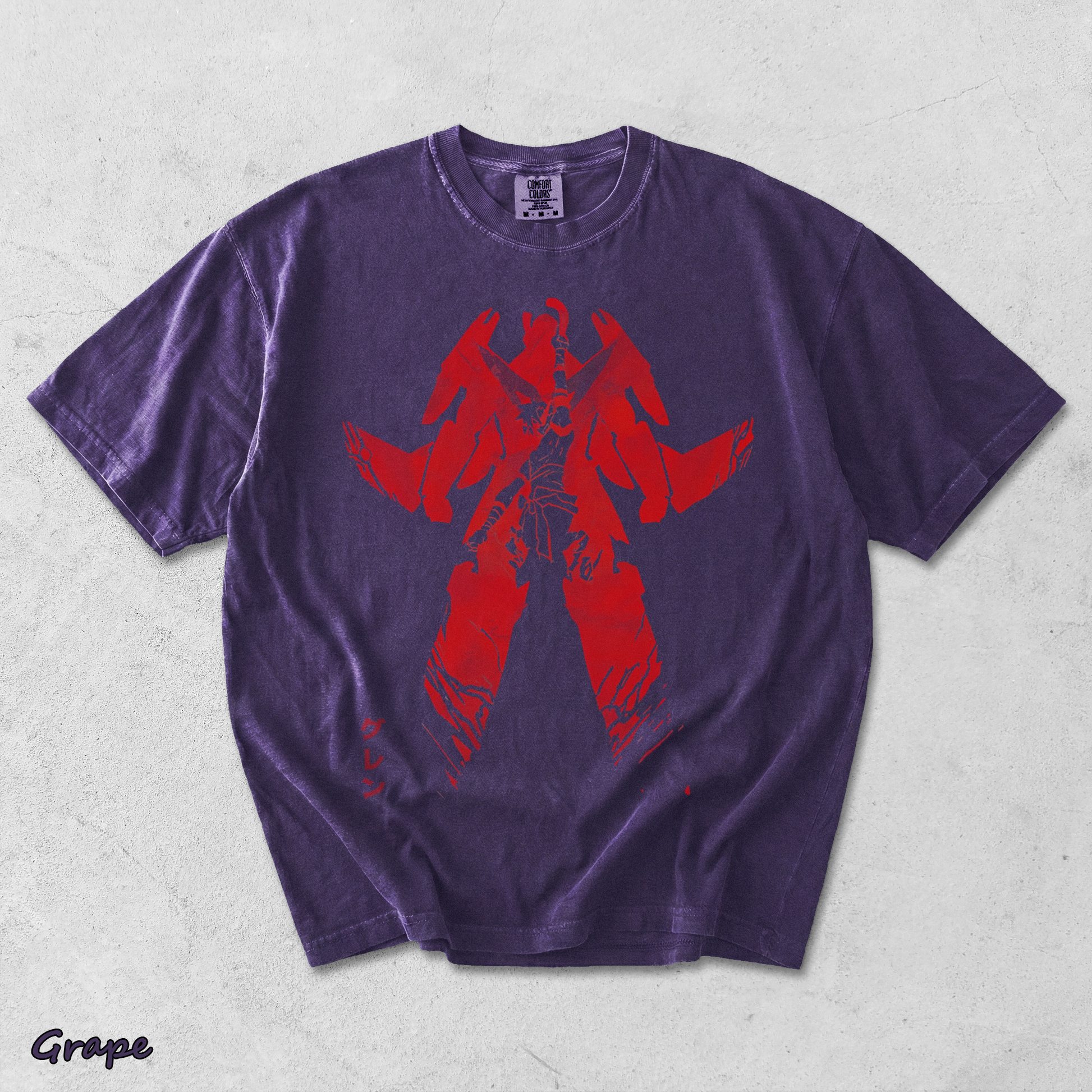 Tengen Toppa Gurren Lagann Cosmic - Grape mockup