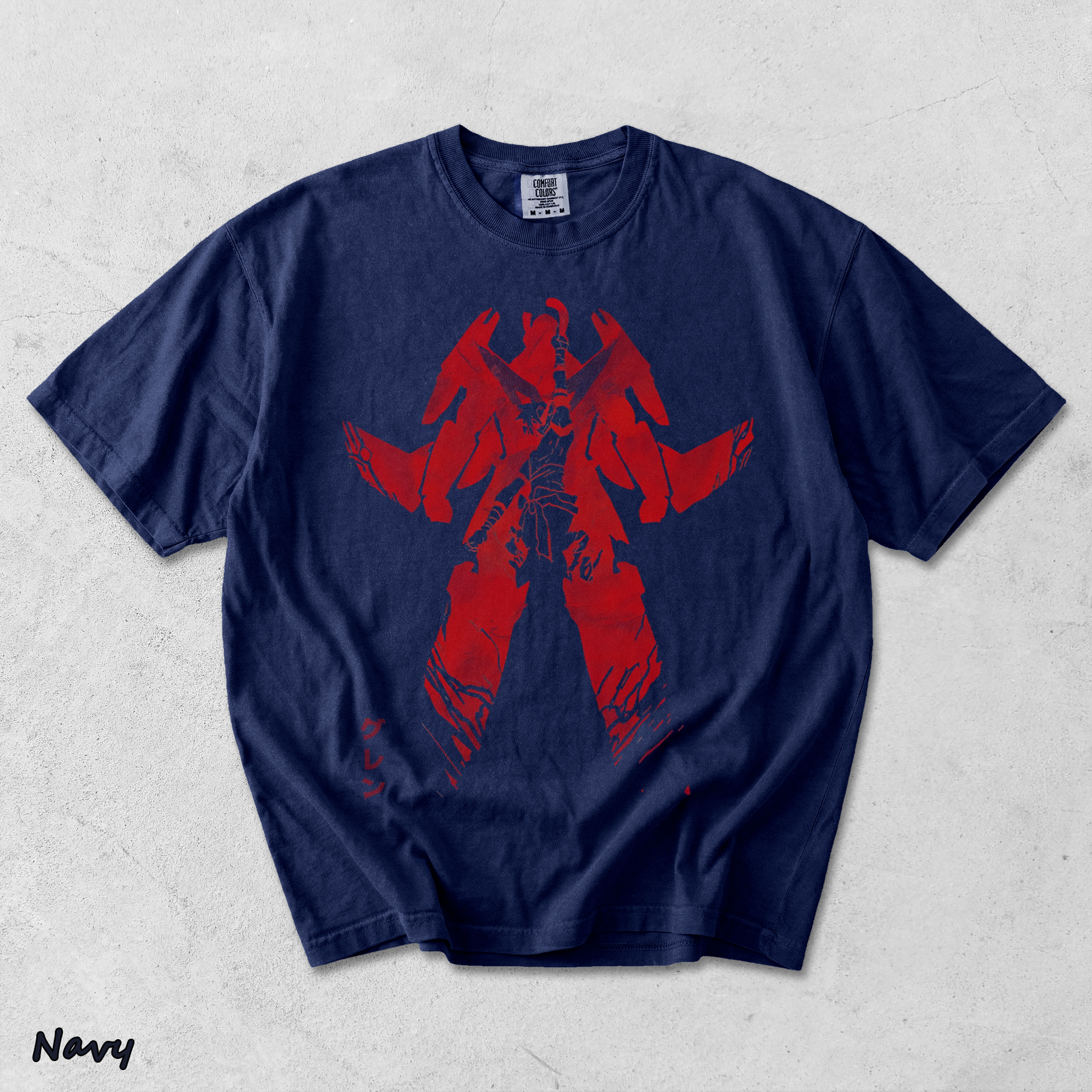 Tengen Toppa Gurren Lagann Cosmic - True Navy mockup