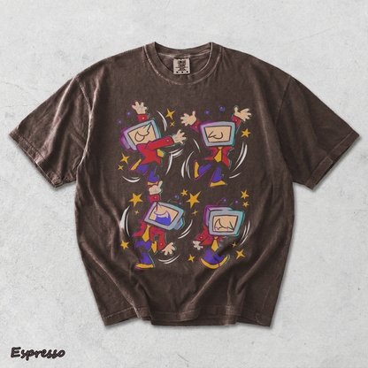 Tenna Deltarune Back - Espresso mockup
