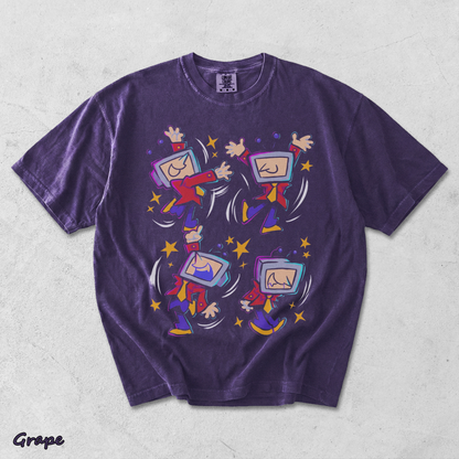 Tenna Deltarune Back - Grape mockup