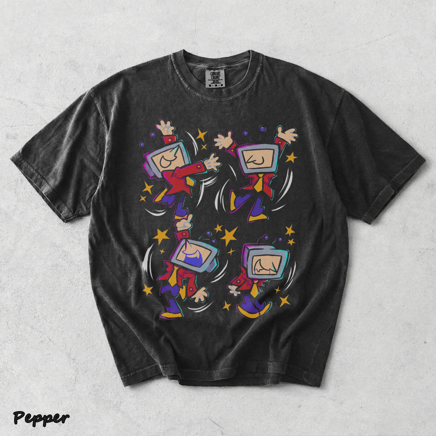 Tenna Deltarune Back - Pepper mockup
