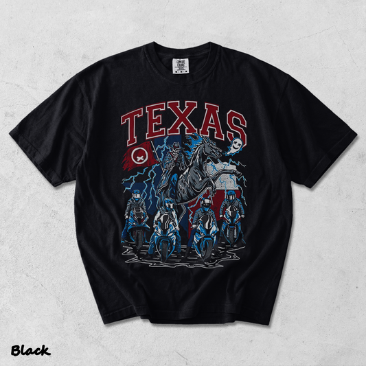 Texas Quiet - Black mockup