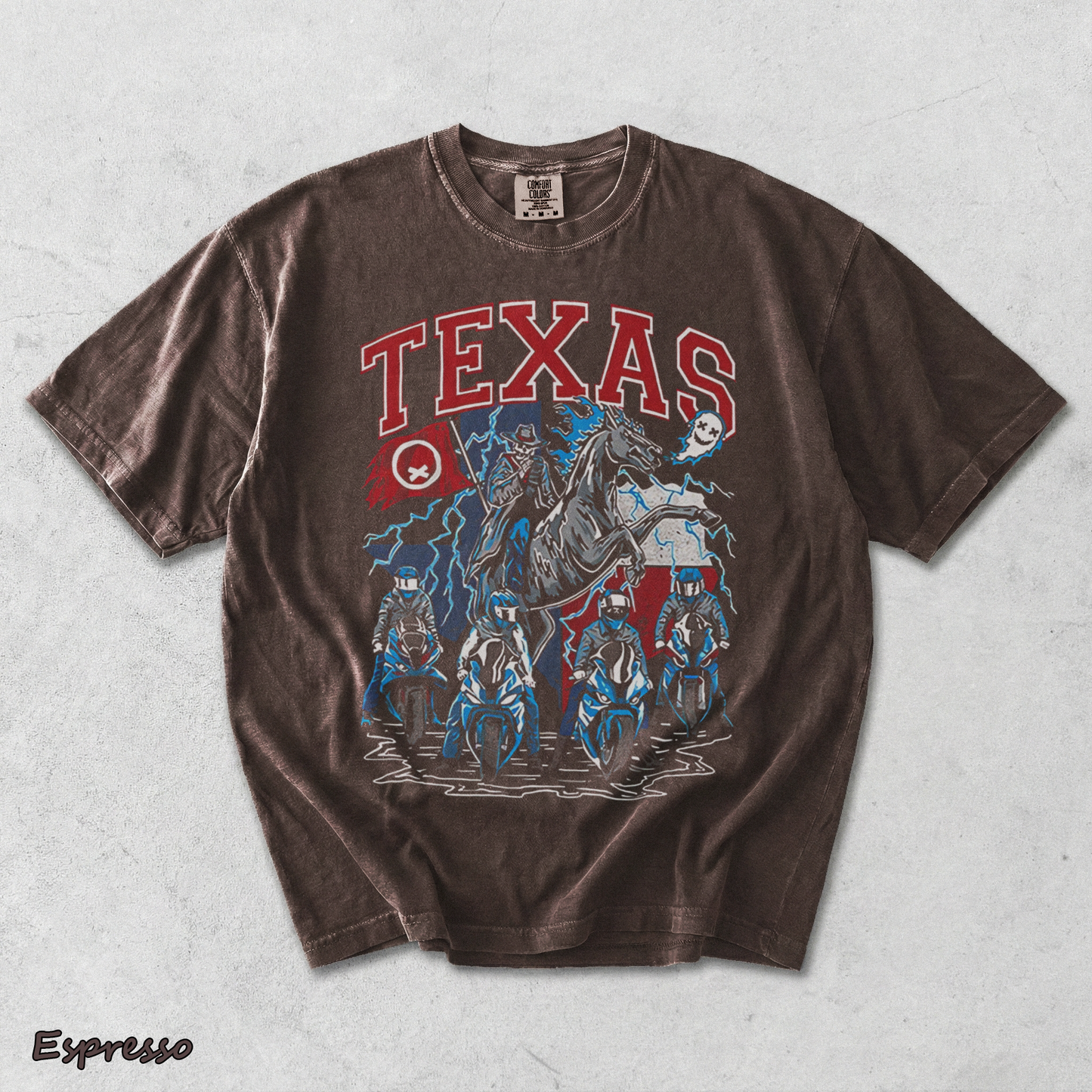 Texas Quiet - Espresso mockup