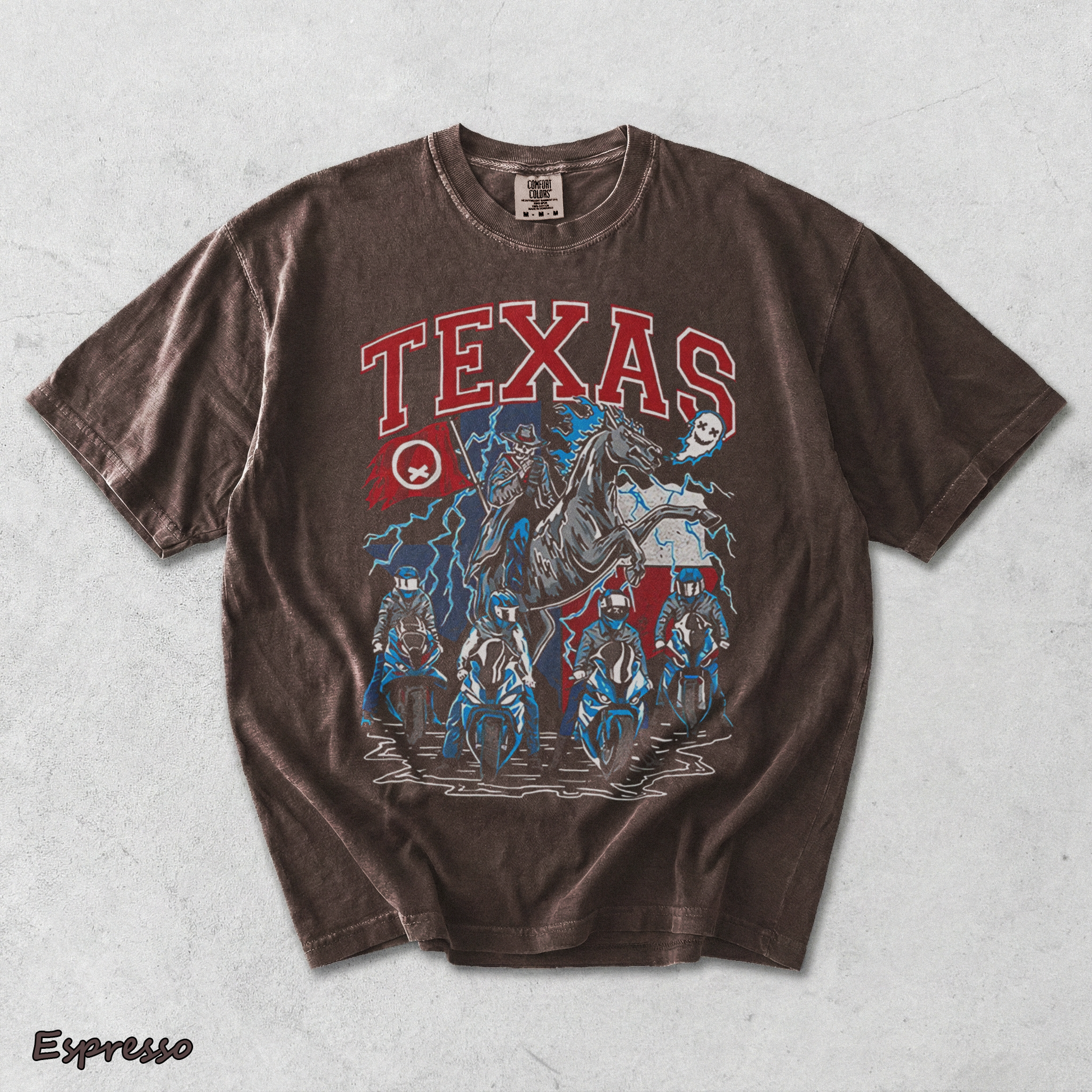 Texas Quiet - Espresso mockup