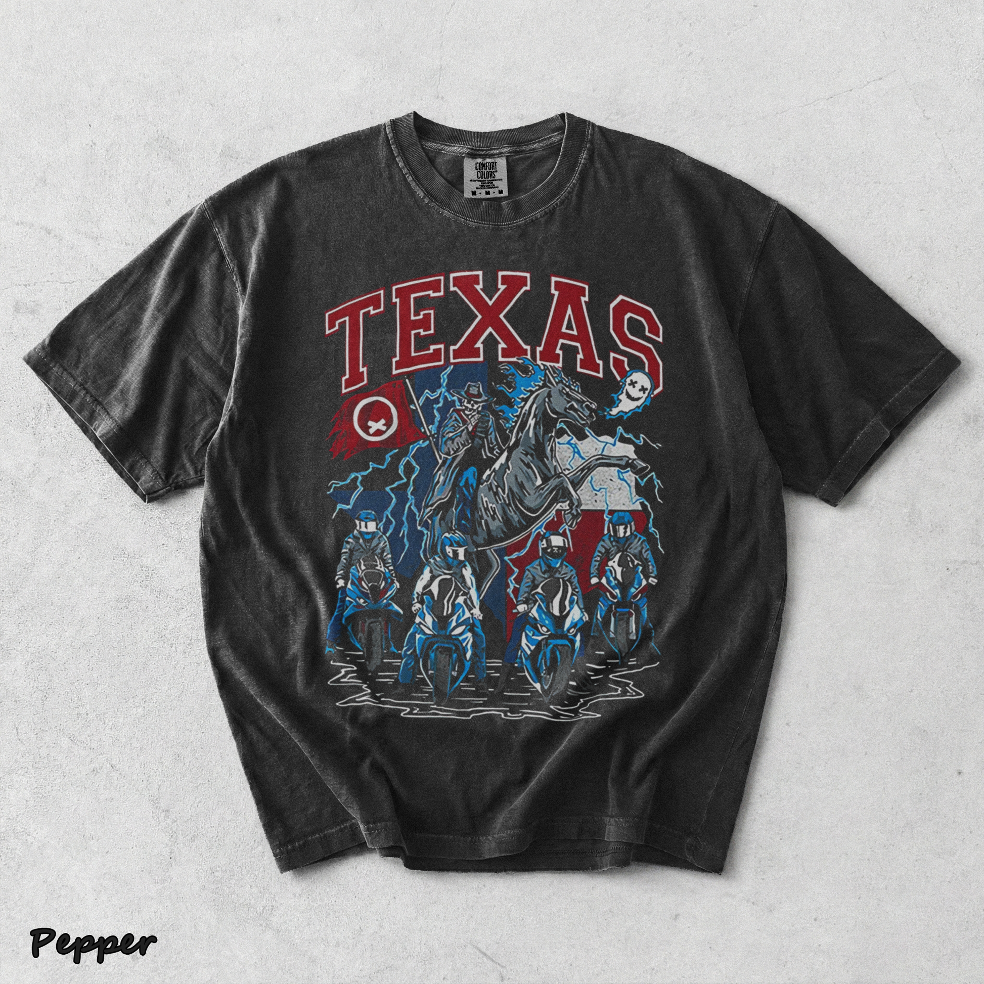 Texas Quiet - Pepper mockup