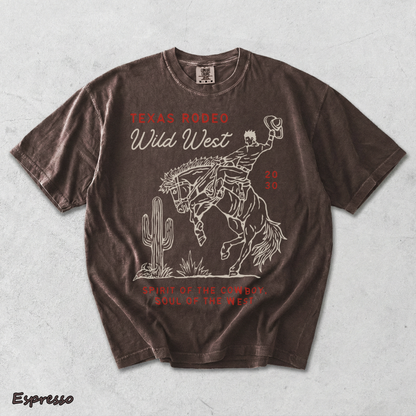 Texas Rodeo Wild West - Espresso mockup