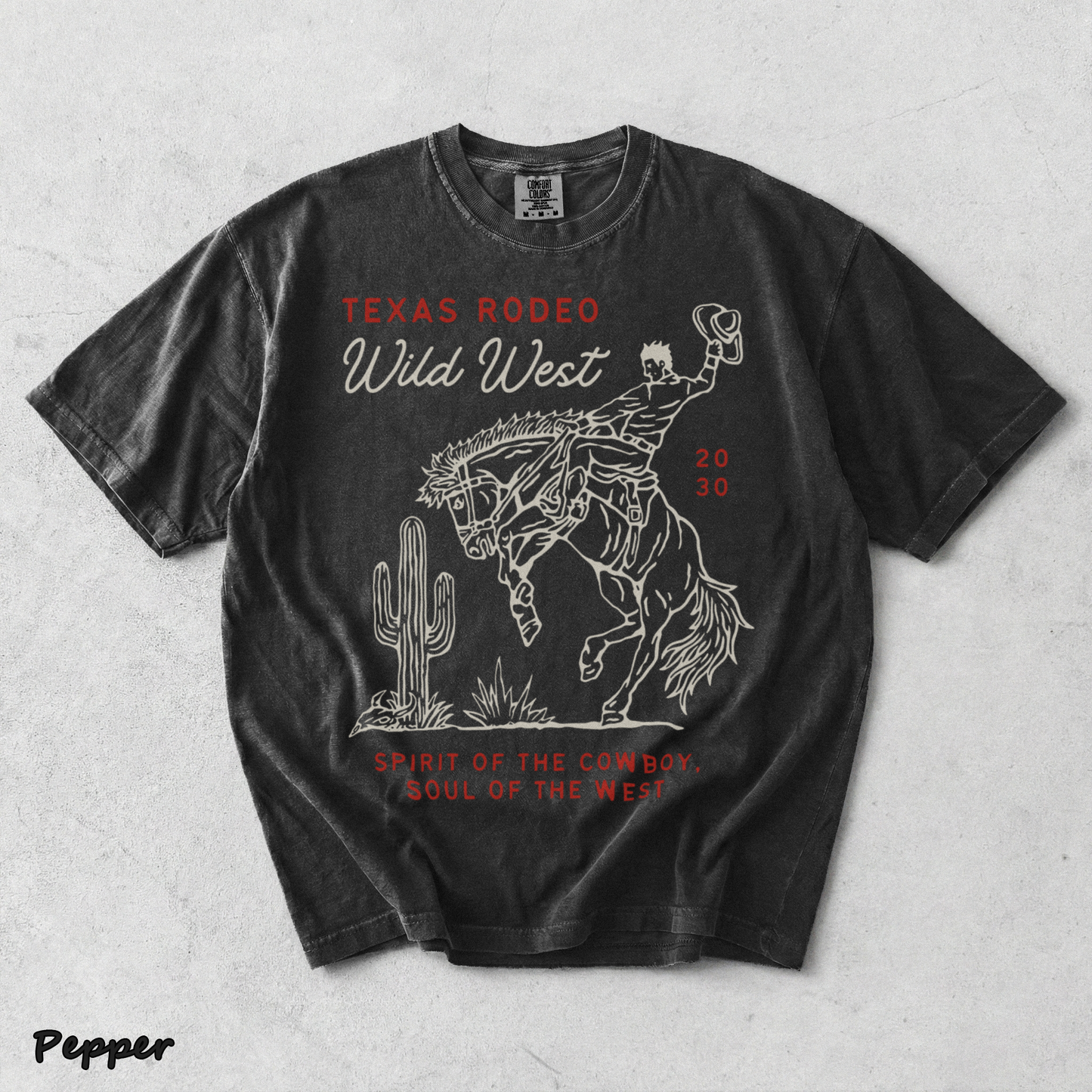 Texas Rodeo Wild West - Pepper mockup