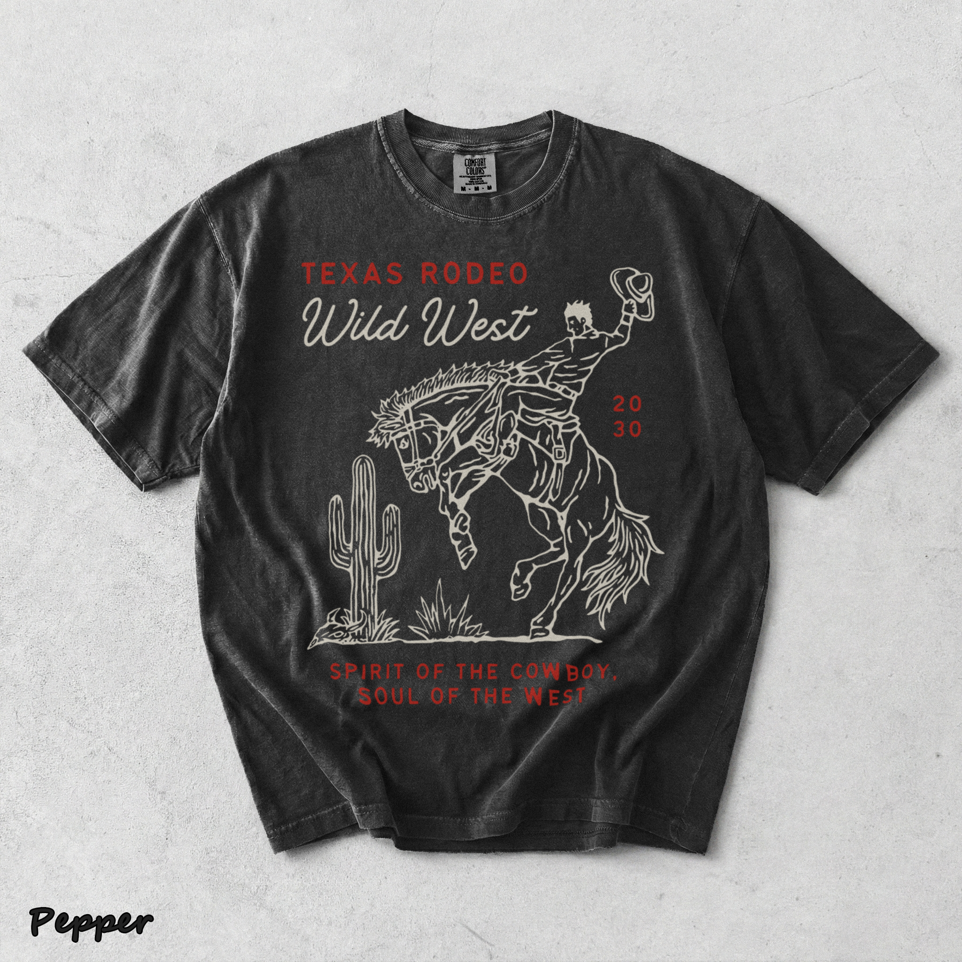 Texas Rodeo Wild West - Pepper mockup