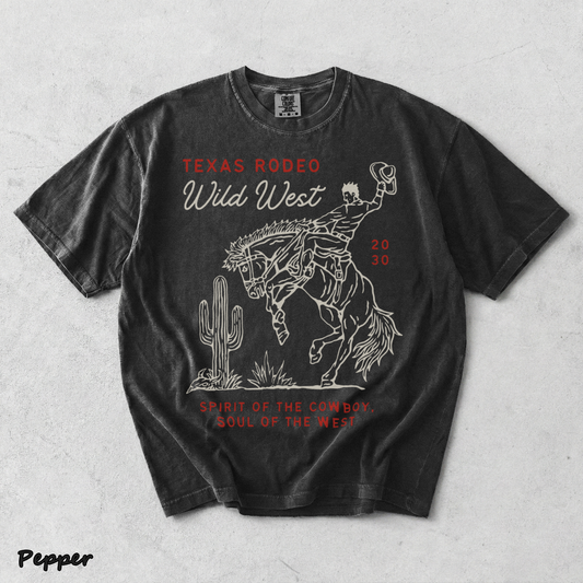 Texas Rodeo Wild West - Pepper mockup
