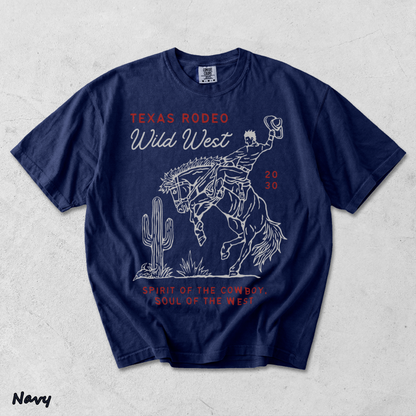 Texas Rodeo Wild West - True Navy mockup