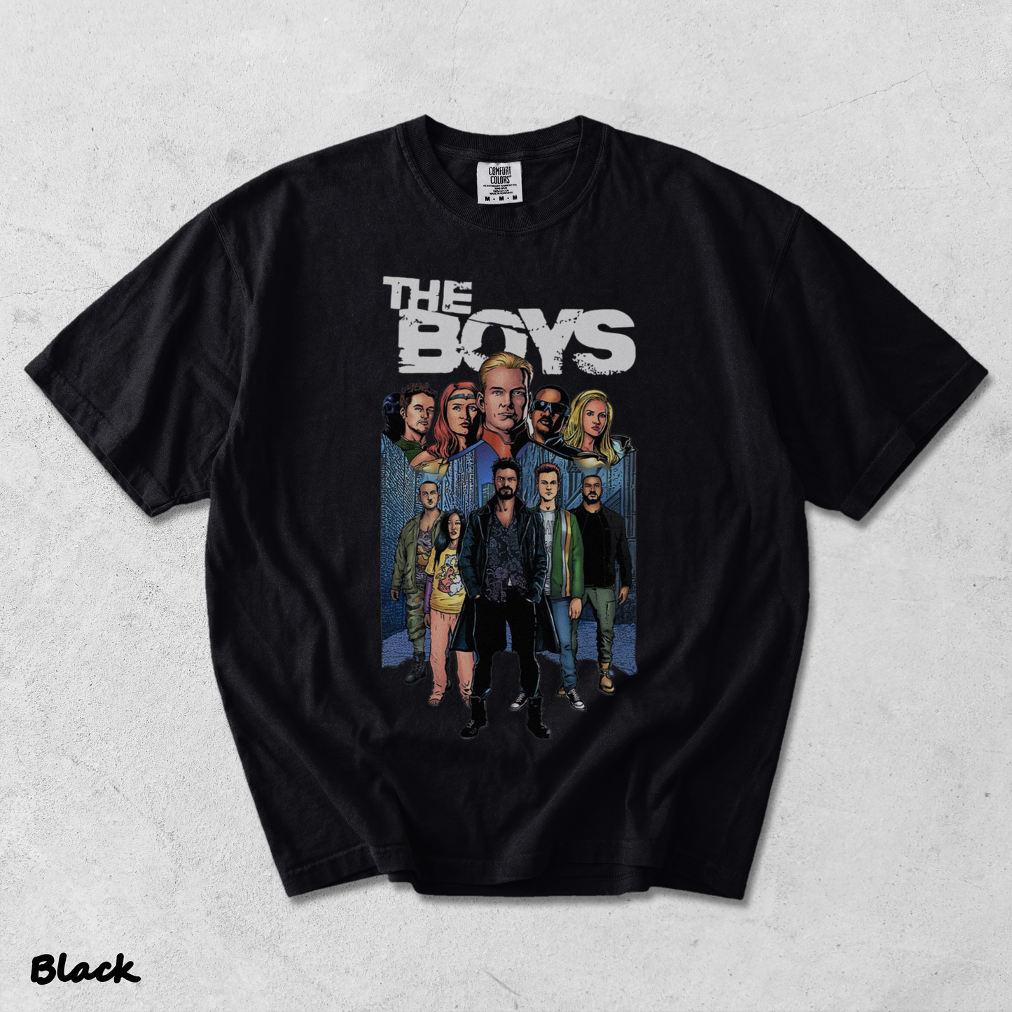 The Boys Diabolical - Black mockup