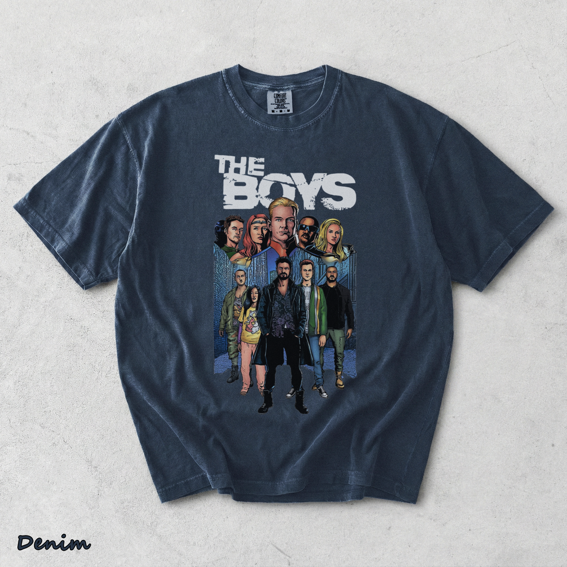 The Boys Diabolical - Denim mockup