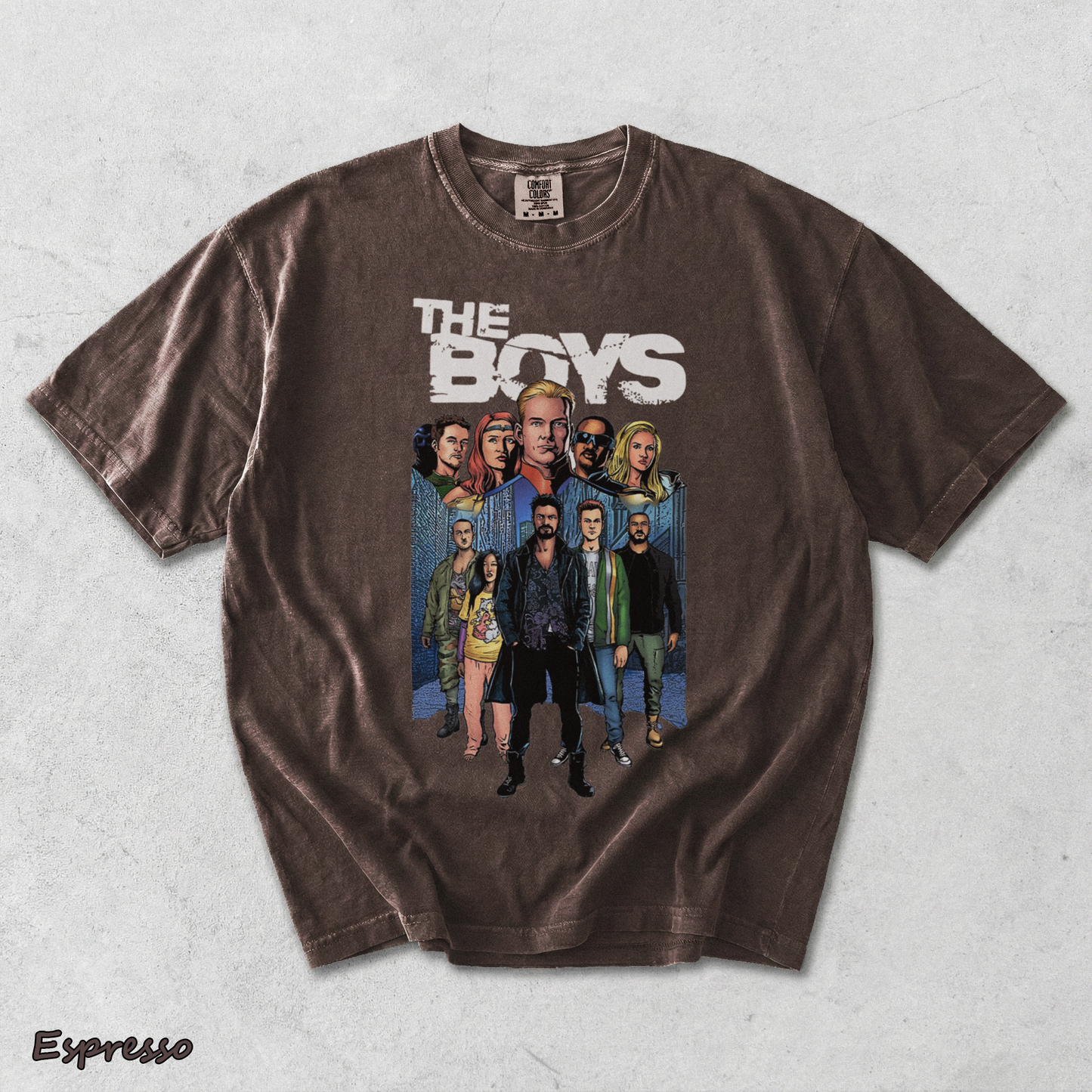 The Boys Diabolical - Espresso mockup