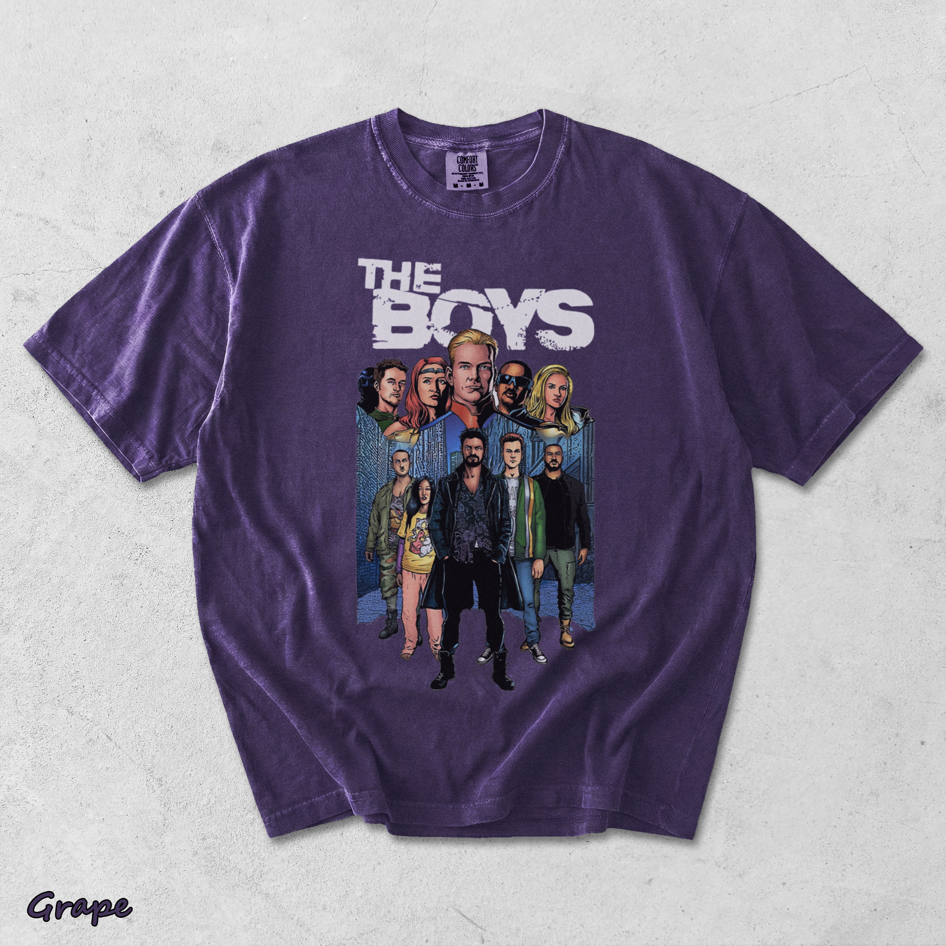 The Boys Diabolical - Grape mockup