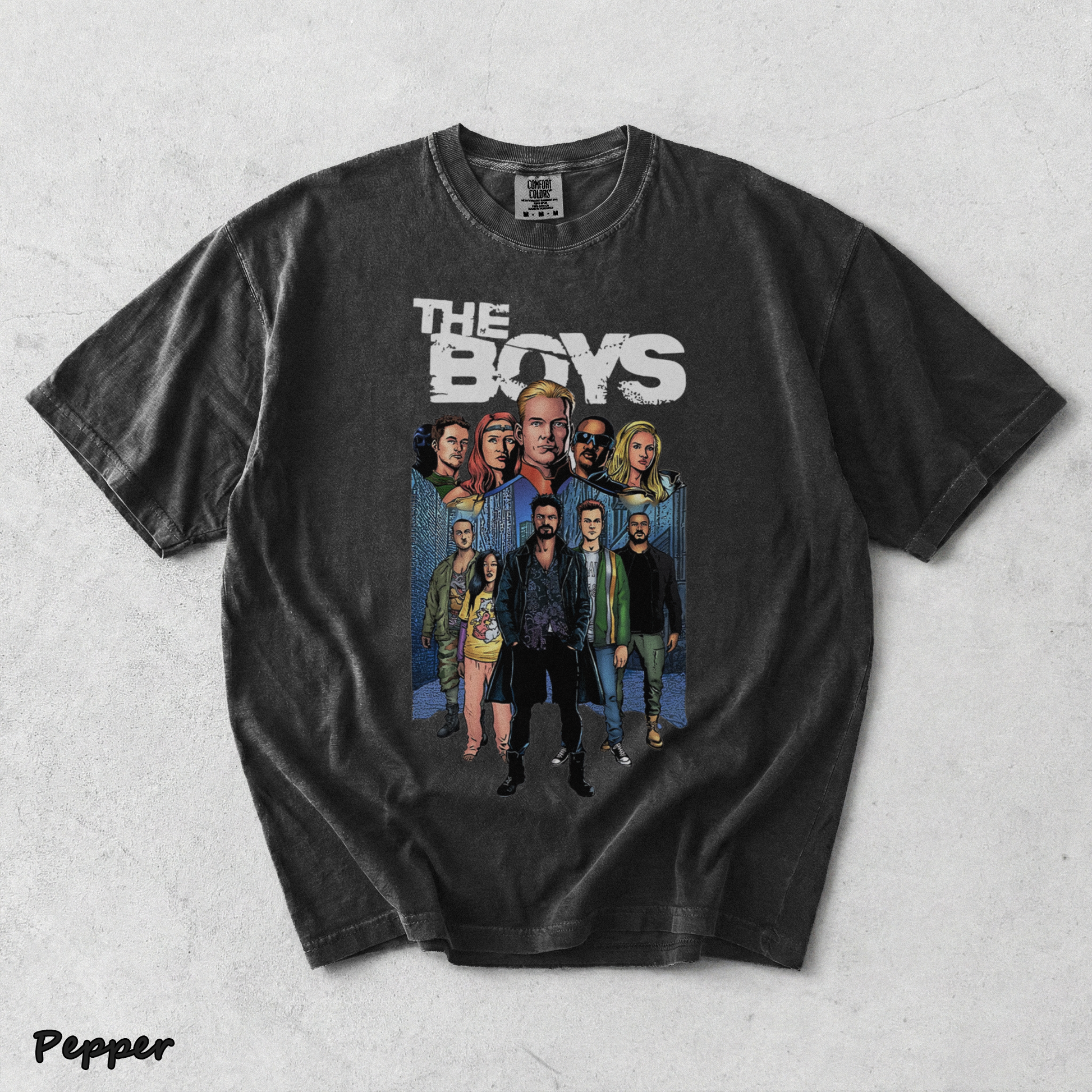 The Boys Diabolical - Pepper mockup