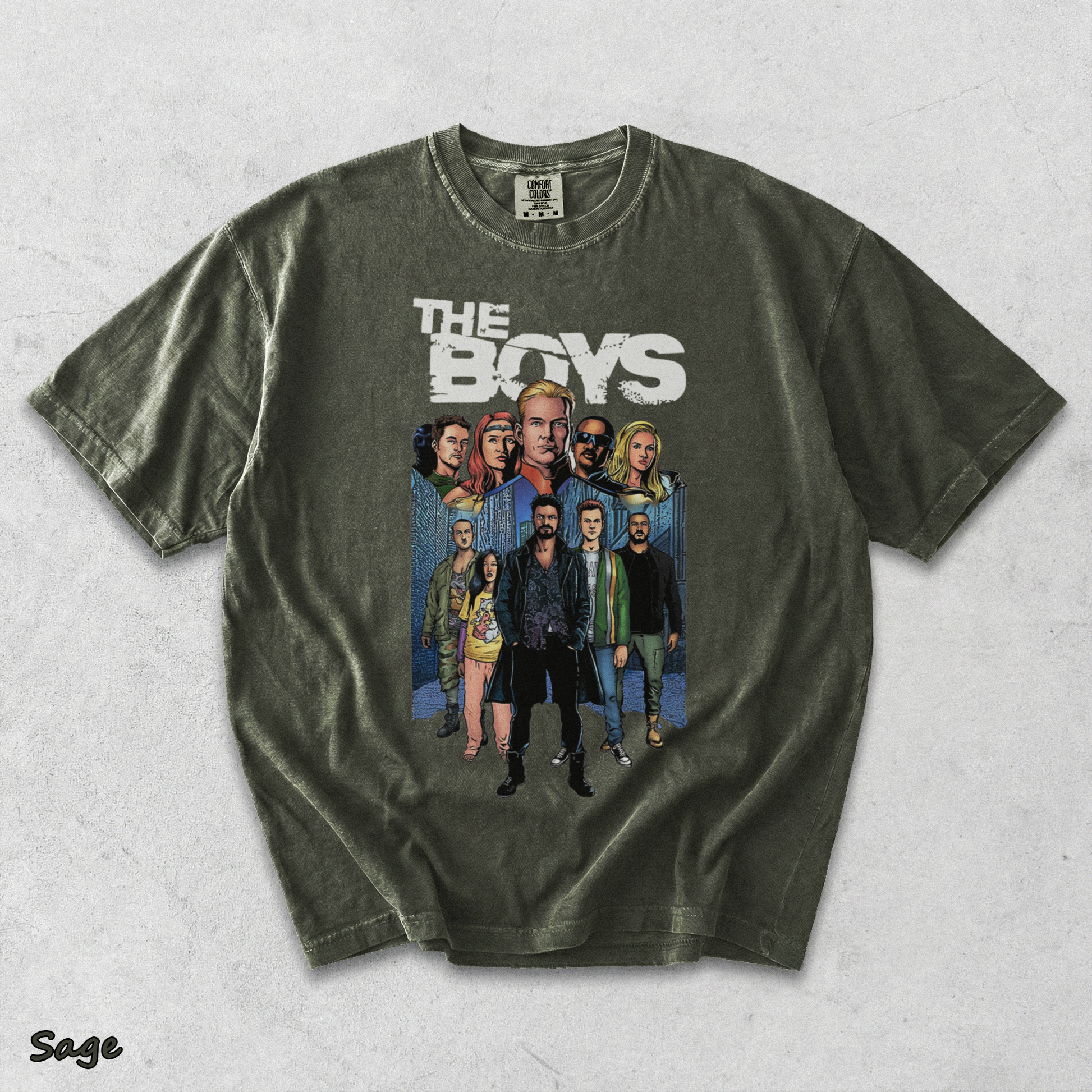 The Boys Diabolical - Sage mockup