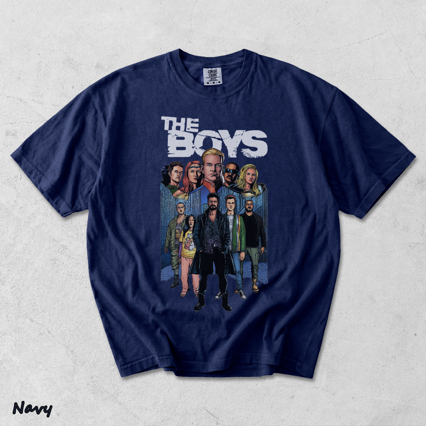 The Boys Diabolical - True Navy mockup